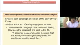 EE - Formatting and writing the conclusion