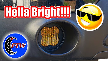 Light the Night! Diode Dynamics SS3 Pro Foglight Output Review and Comparison