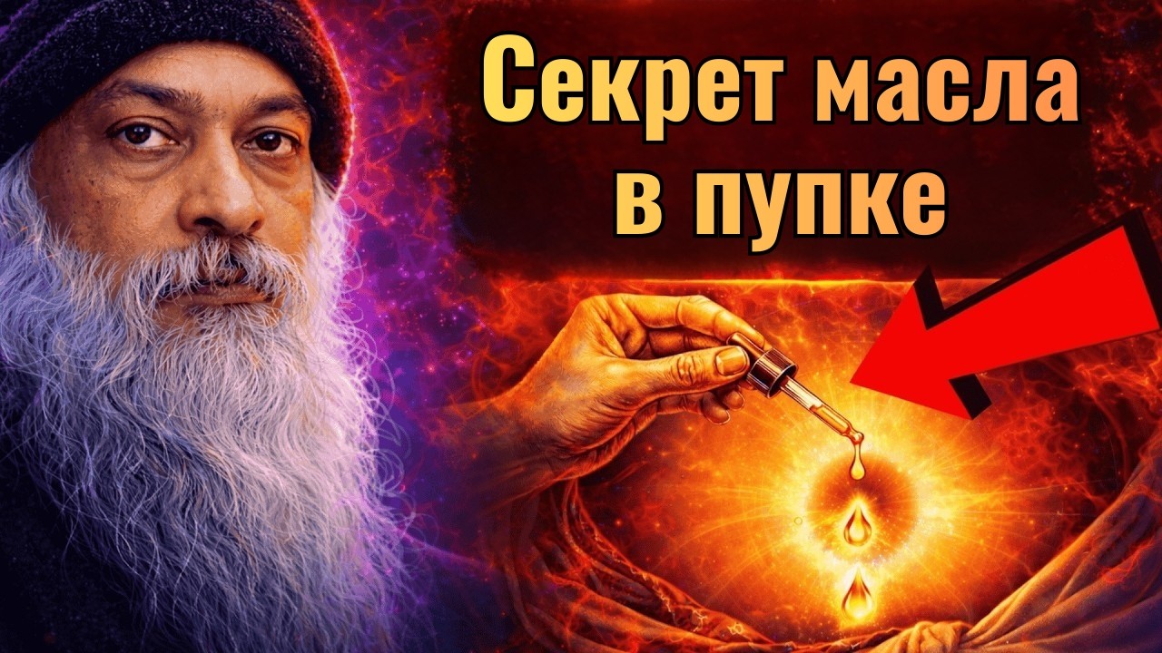 Наука о 72000 импульсах, секрет масла в пупке | Аюрведическая терапия пупка | Речь Ошо