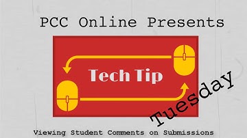 Tech Tip Tuesday: Viewing Student Comments on Submissions in Canvas