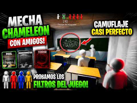 Jugamos Meccha Chameleon con filtros y mods! | MECCHA CHAMELEON