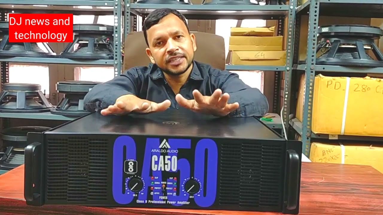 Araldo Audio Amplifier model no CA50 best quality