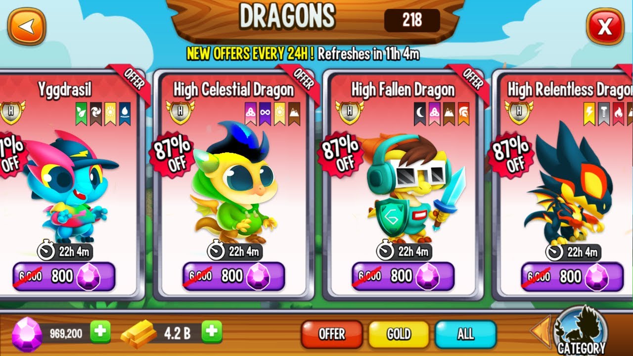 I bought every YOUTUBER DRAGON in Dragon City 2021 😍 YouTube