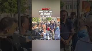 Turgutlu Kaymakamı Kapankaya Açıkladı: Liseye Saldırıda Yaralanan Öğrencilerin Listesi Yayımlandı