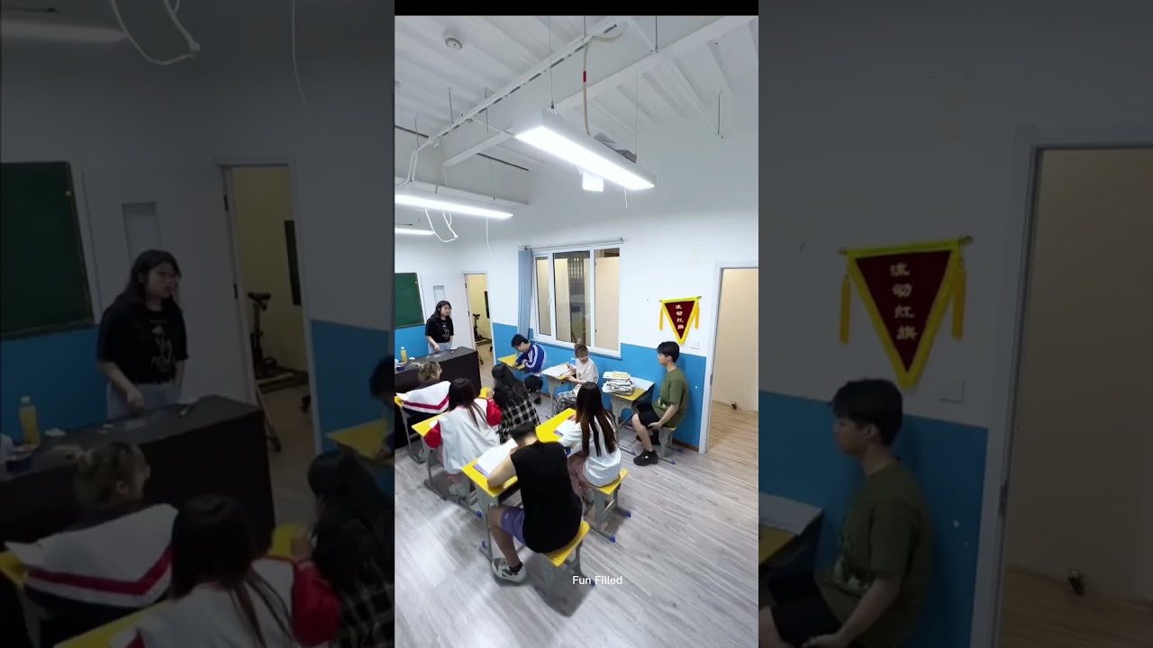 He Went to Get Chalk...But Entered His Own Classroom Twice 😂 #shorts #shortvideo