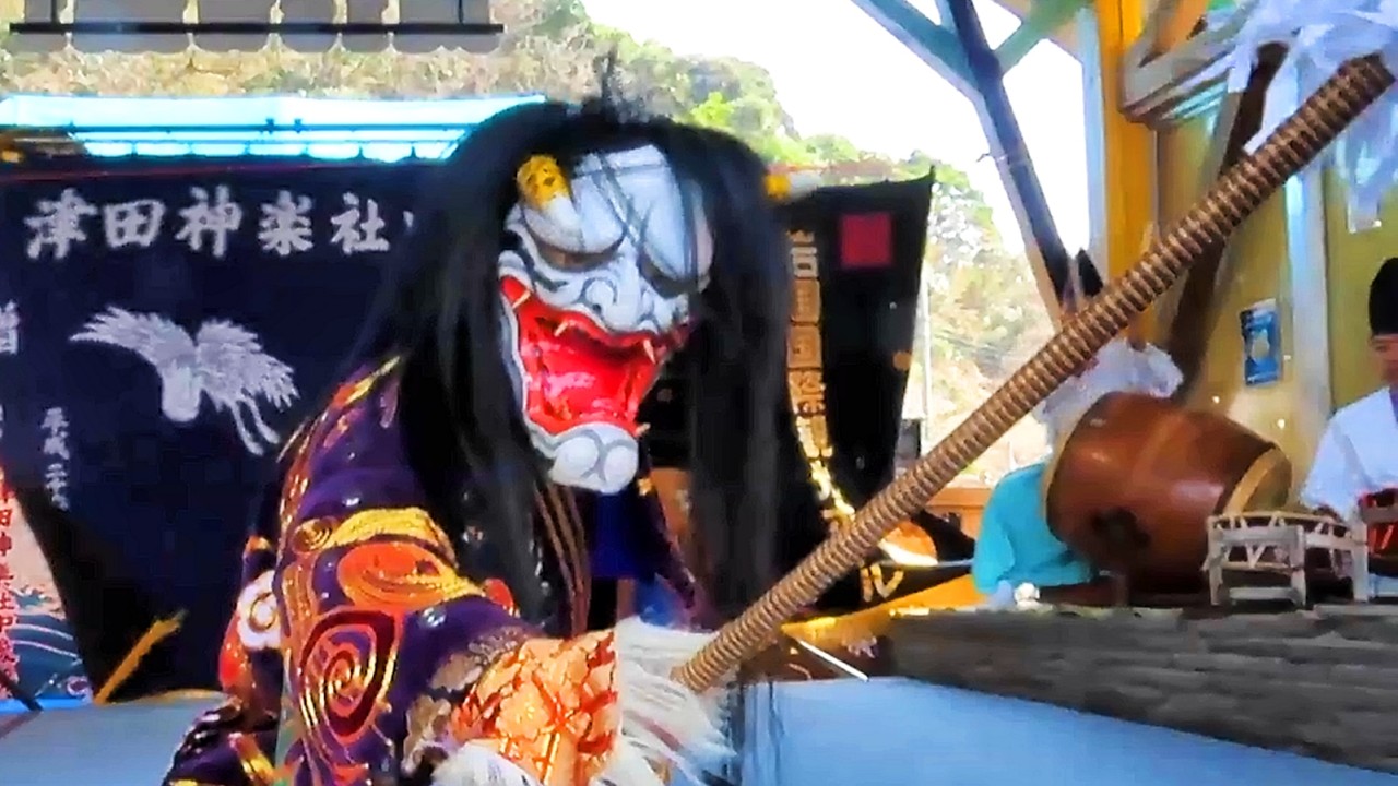 【石見神楽　塵輪】 #津田神楽社中 2026.2.22～道の駅ゆうひパーク三隅