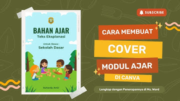 Tips Cara Membuat Cover Modul Ajar di Canva