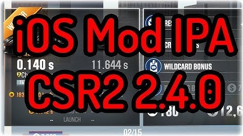 CSR2 2.4.0 - iOS MOD IPA - MEGA MOD - 210 Fusions | PhillyTCG