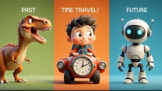 Famous Time Machine Song for Kids 🚀 | Past, Present & Future Nursery Rhyme | Learning Time Travel Profile