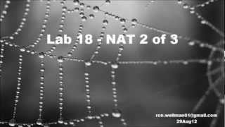 Lab18 - NAT (Dynamic) - Part 2 of 3