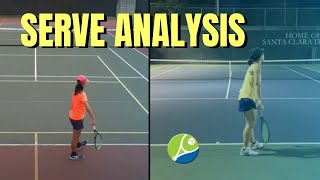 Slow Motion Serve Analysis with Jinsun - Tennis Stroke Analysis