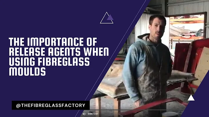 The importance of release agents when using fibreglass moulds