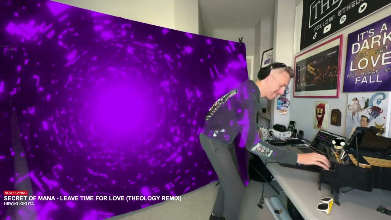 Theology VGM set at Glotaku Vapor Rave