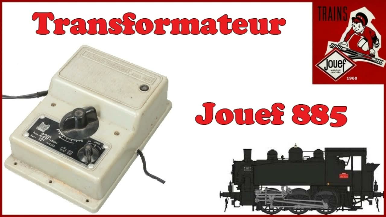 JOUEF 6915 - 06915000 - Transformateur pour trains électriques HO et  accessoires