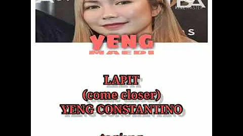 lapit (come closer)- YENG CONSTANTINO color-coded-lyrics by maedi