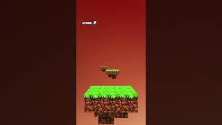 Mincraft falls from grass block#reels
