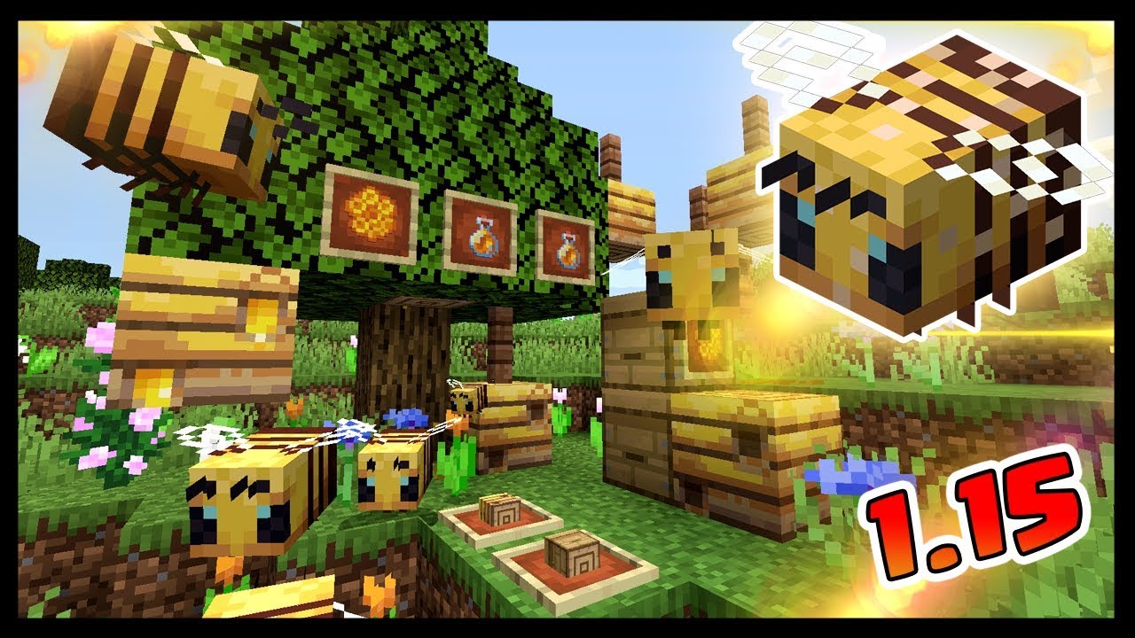 NOVIDADE! ABELHAS FORAM ADICIONADAS NO MINECRAFT! - YouTube