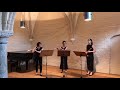 Joseph bodin de boismortier  sonate in d minor op 7 nr 4 flute east trio