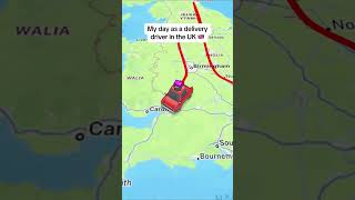 Just a normal friday on the roads… #courier #courierservice #deliverydriver #vanlife #logistics