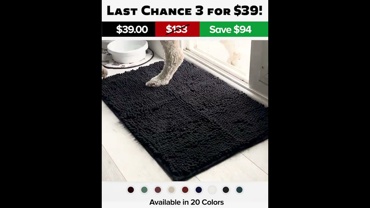 Say goodbye to dirty floors — Muddy Mat’s got your dog covered! 🐶🚫🧼 