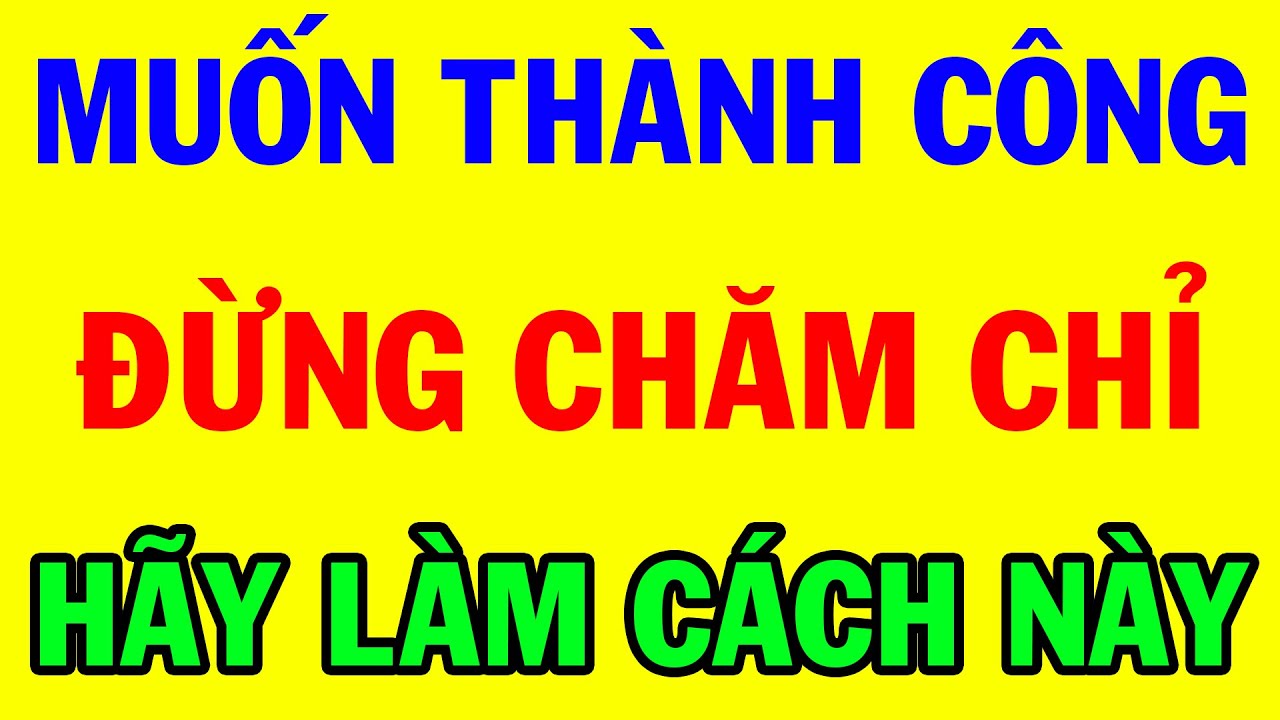 Muốn Thoát Nghèo Đừng Làm Việc Như CON TRÂU Mà Học Ngay Điều Này Từ Người Giàu Có