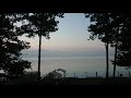 Рассвет над озером Севан