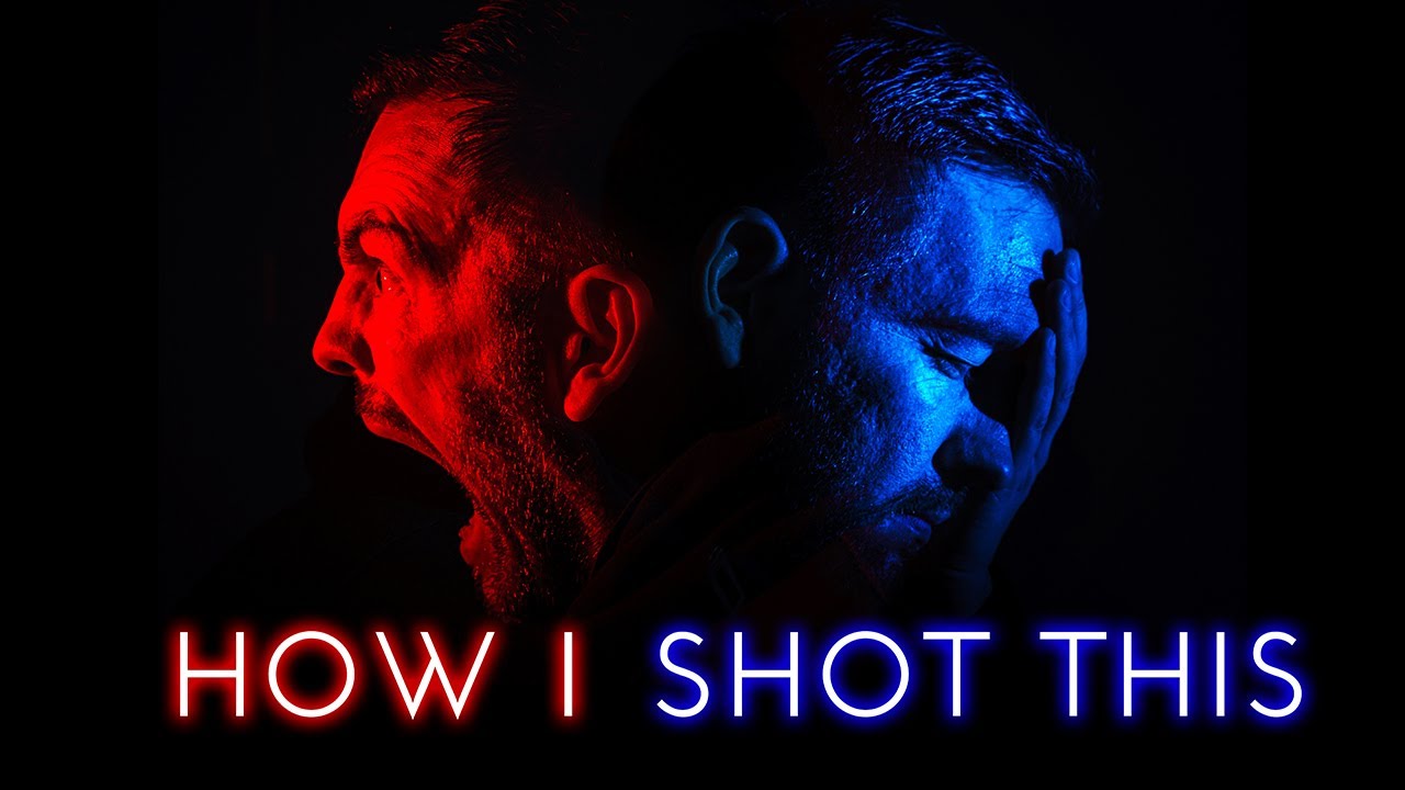 HOW I SHOT THIS Single exposure self portrait photograph YouTube