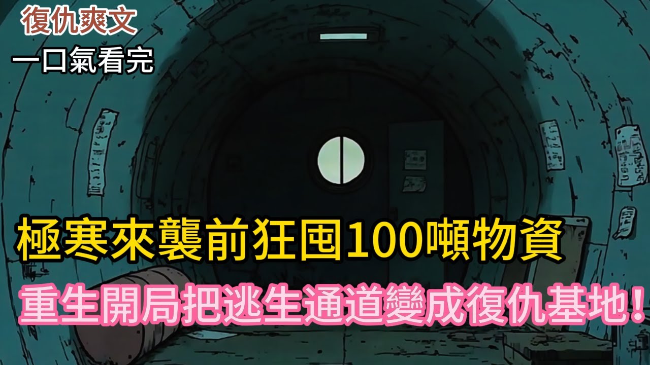 重生末日來臨前20天！我偷偷把防空洞變成終極堡壄🔥 囤貨復仇爽片｜男友閨蜜欠我的，這次連本帶利還回來！#小說 #小说 #小说推荐 #動漫 #novel #末世 #有声书 #有声小说 #穿越 #重生