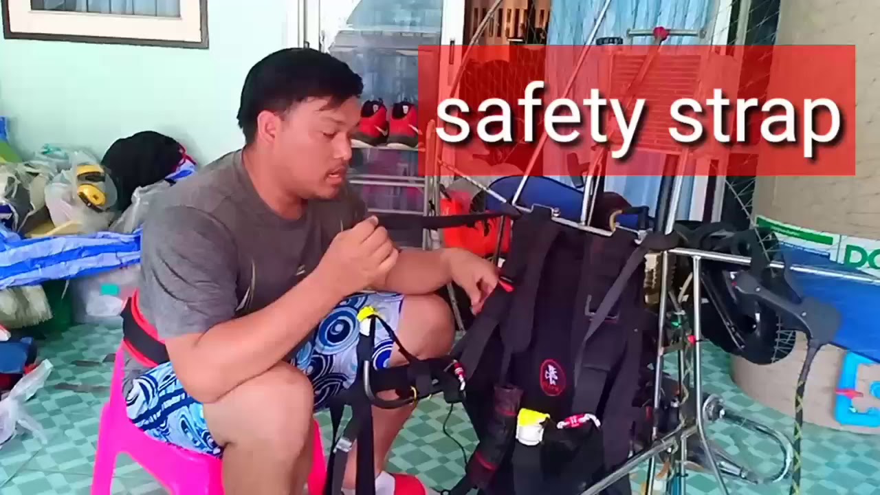 How to strap the safety strap properly | วิธีใส่สายเซฟตี้อย่างถูกวิธี