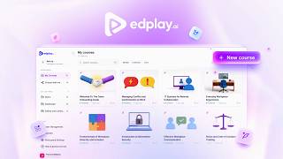 Explainer Video for AI-Powered eLearning Course Builder | Edplay AI