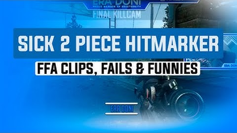 SICK 2 PIECE HITMARKER!! (FFA Clips, Fails, Funnies