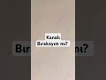 Kanalı Bırakayım mı?