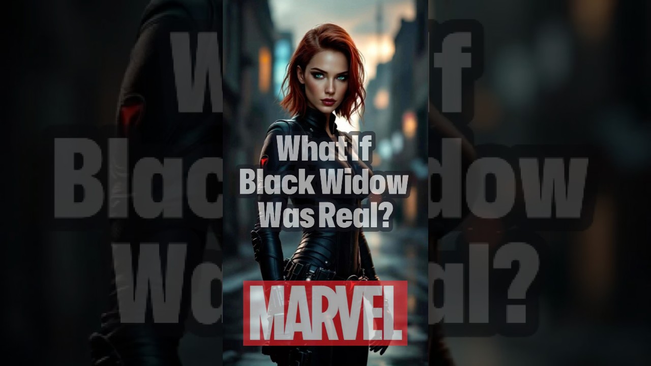 What If Black Widow Was Real? | Hyperrealistic AI Transformation