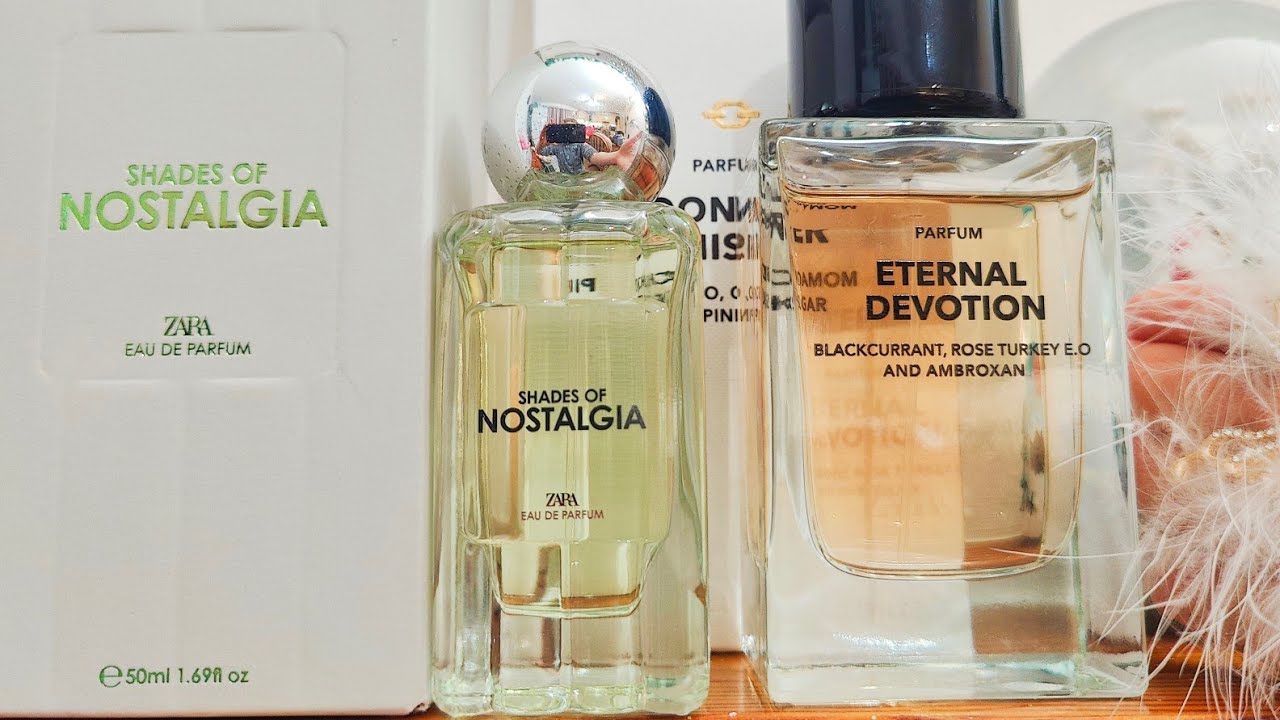 🙂✨NEW ZARA PERFUMES ||SHADES OF NOSTALGIA UNBOXING - First