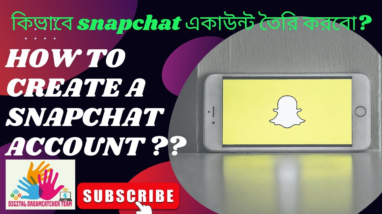 How to create a Snapchat account in your mobile phone??/ কিভাবে snapchat একাউন্ট তৈরি করবো?