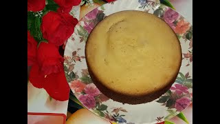 NO Egg ,NO Oven, NO Condensed Milk||Super Soft Vanilla Sponge Cake||By Sai Kripa Cooking screenshot 2