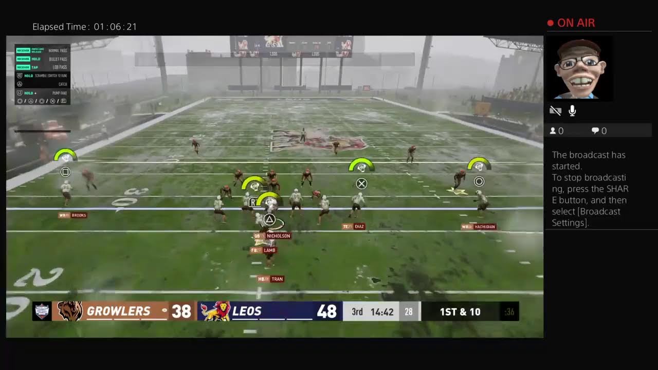 LiL' RaCheTT's Live PS4 Broadcast of: MaX FootBaLL  ( Episode #00 )