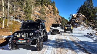 Sunday on Old Stage Road heading to Cripple Creek