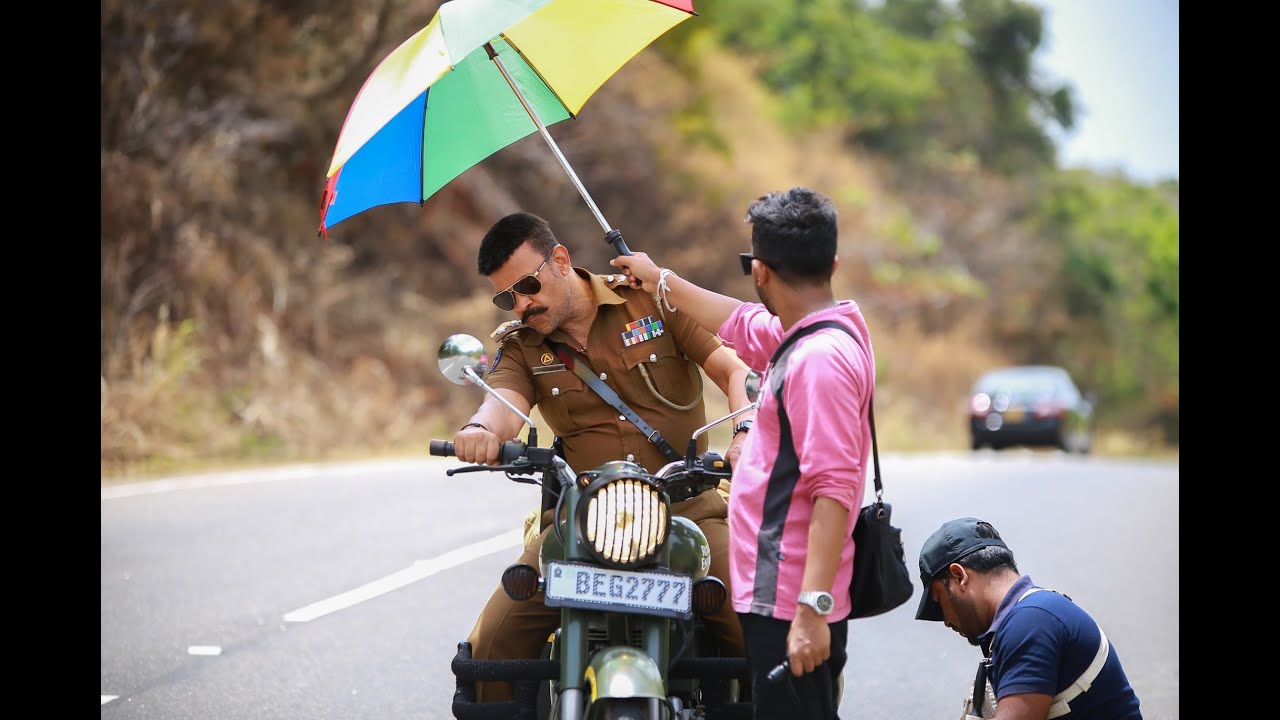 O.I.C. ගඩාෆි චිත්‍රපටියේ පළමු දිනයේ ෂූටින් | Ranjan Ramanayake New Movie