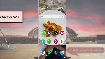 Samsung Galaxy S23 Ultra : How to change the order of the quick setting buttons on the quick panel