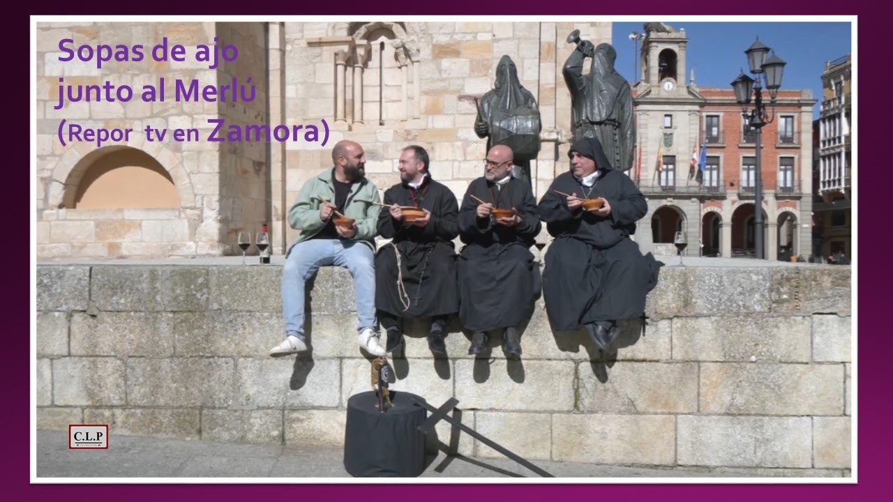 Sopas de ajo junto al Merlú, en Zamora (repor tv)