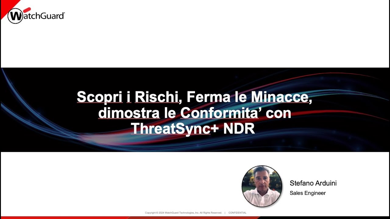 Introduzione a WatchGuard ThreatSync+ NDR