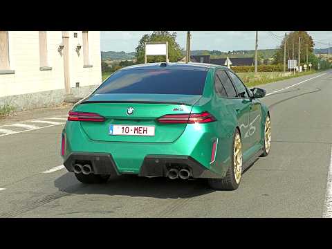 Sportcars Leaving Car Meet! Revuelto, 296 GTB, R8 V10, Custom Widebody 964, C63 AMG, 992 GT3 RS