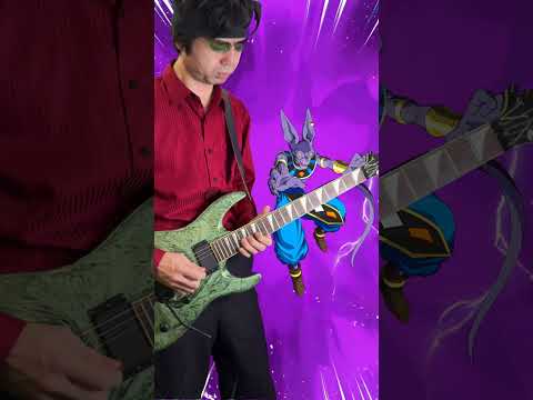 #shorts  Dokkan Battle OST Guitar Cover- INT Dokkan Fest Beerus Active Skill theme 〚272〛