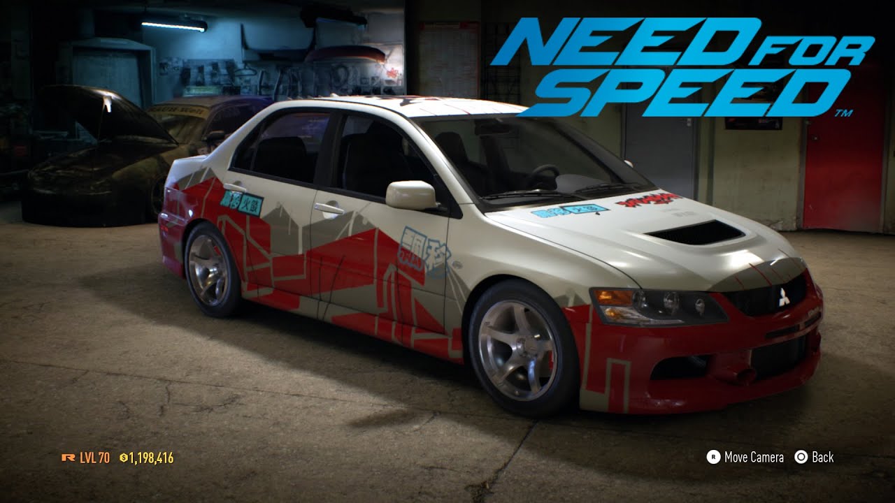 Need For Speed Speed Paint 3 Mitsubishi Lancer Evolution MR NFS Pro