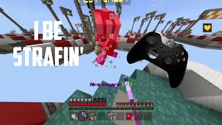 Fight like a pro on controller | how to pvp minecraft bedrock