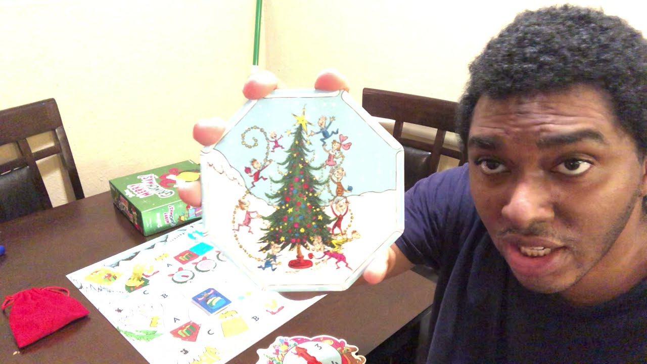 VLOGMAS DAY 17 🎄Dr. Seuss’s MerryGrinchmas Board Game 