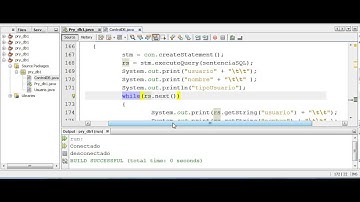 Tutorial JAVA, netbeans 7.2.1 ejecutar consulta