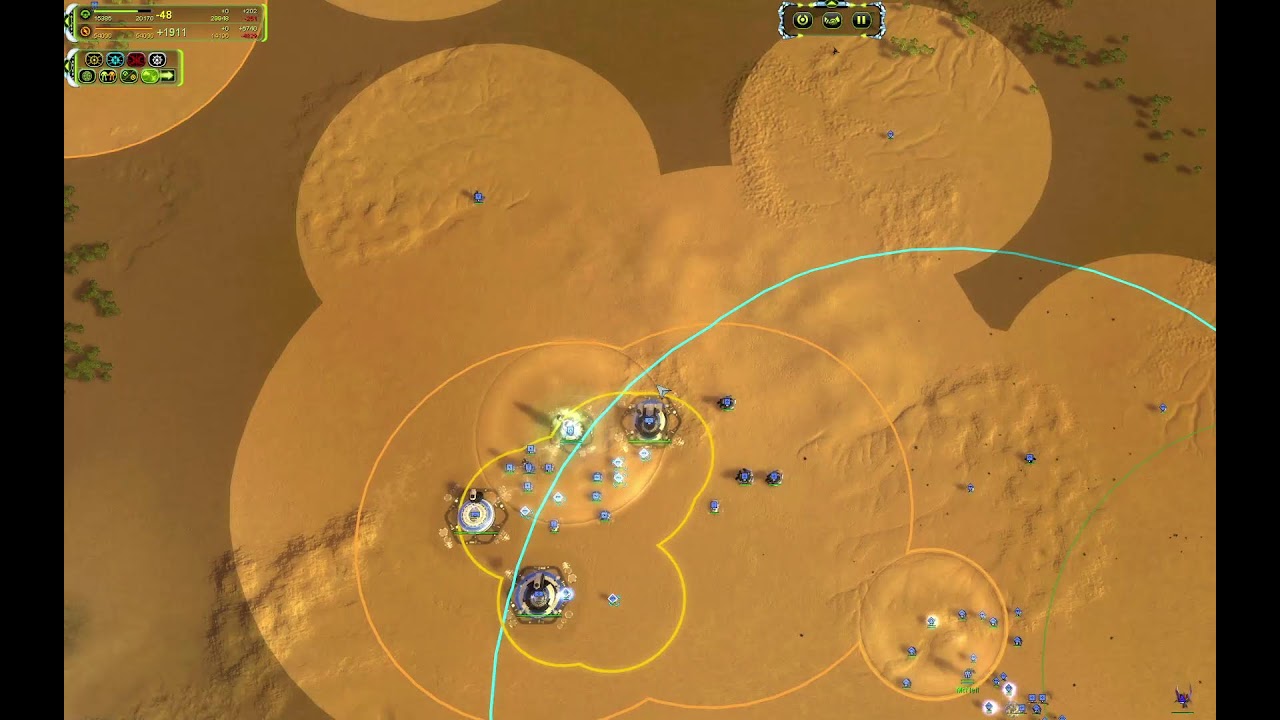Supreme Commander Forged Alliance Gameplay 