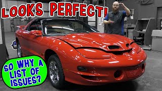 Perfect Condition 1 Owner 40K Miles 98 TransAm But needs thousands in repairs